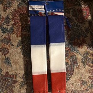 Patriotic Flag Bunting - Red, White, and Blue